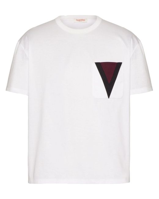 Valentino Garavani V-detail T-shirt