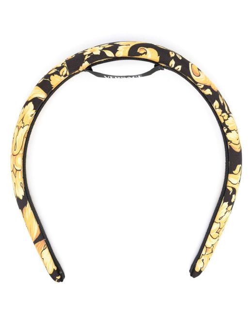 Versace Barocco print headband