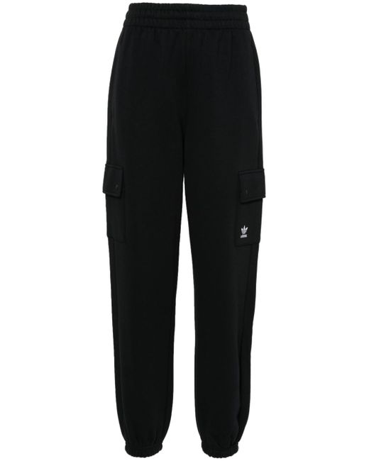 Adidas jersey tapered track pants