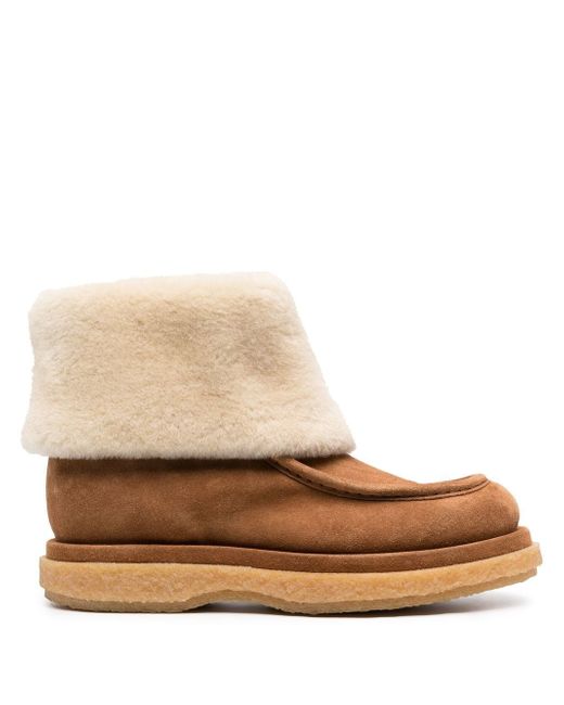 Officine Creative shearling ankle boots