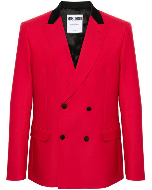 Moschino double-breasted tailored blazer