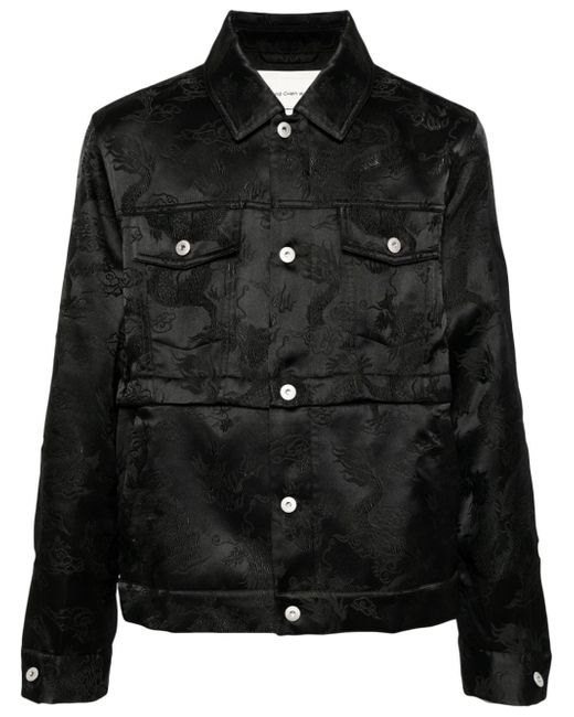 Feng Chen Wang dragon-jacquard jacket