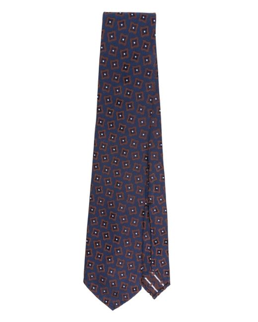 Lardini patterned-jacquard tie