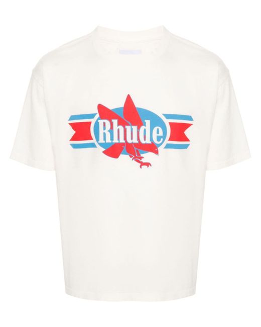 Rhude Chevron Eagle T-shirt