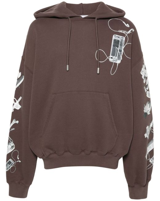 Off-White Xray Arrows-print hoodie