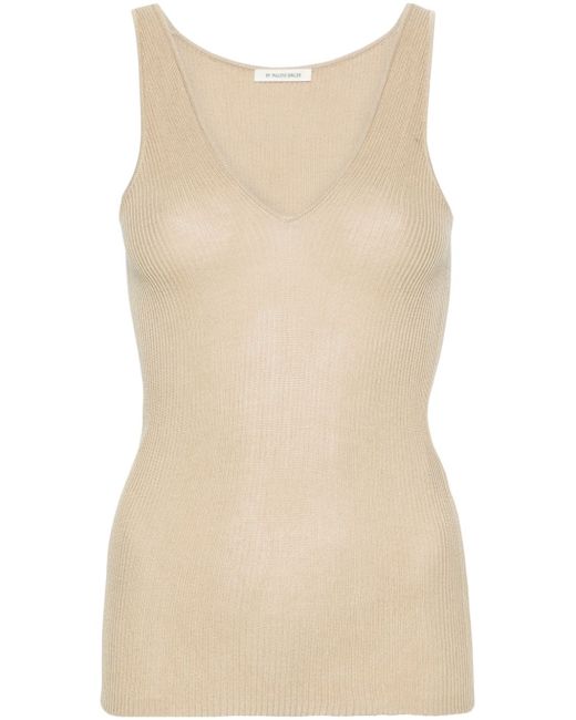 By Malene Birger Rory ribbed tank top