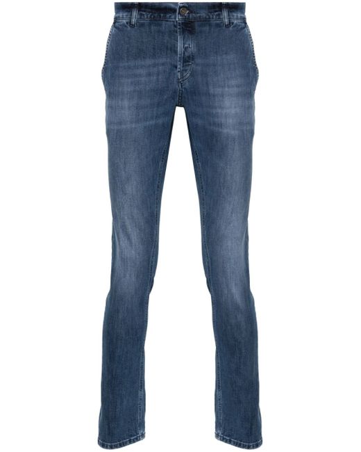 Dondup logo-print tapered jeans