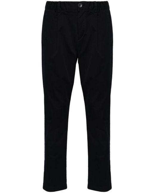Herno slim-fit cotton trousers