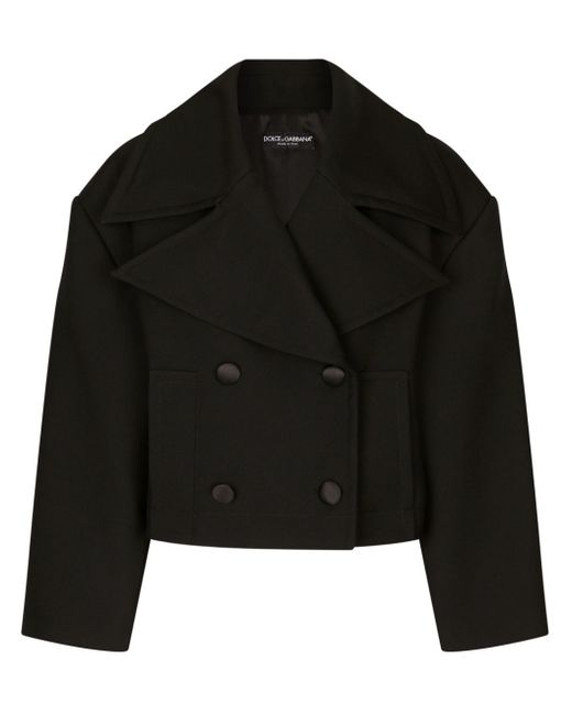 Dolce & Gabbana double-breasted cropped jacket