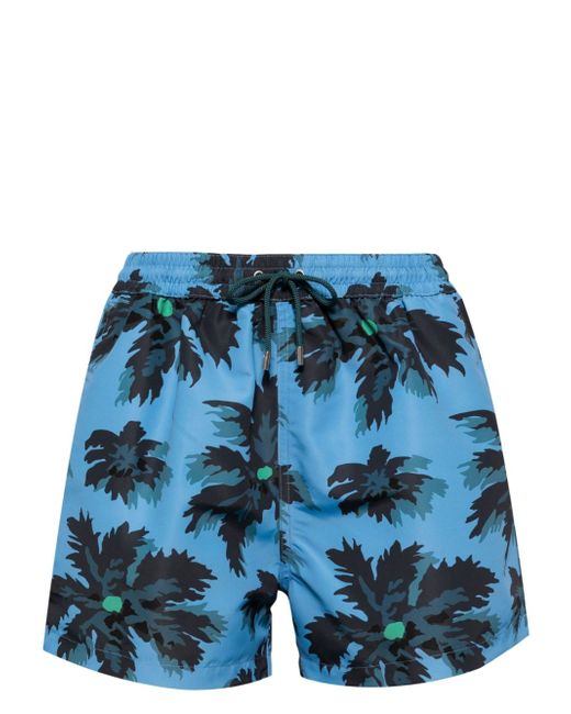 Paul Smith Palmera-print swim shorts