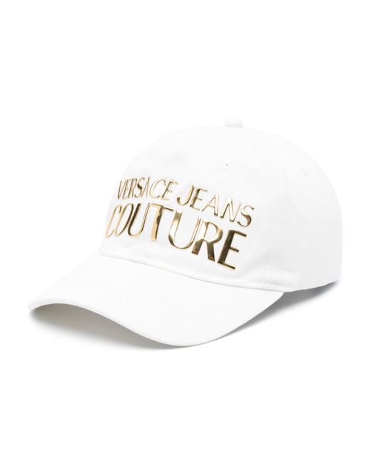 Versace Jeans Couture logo-rubberised cap