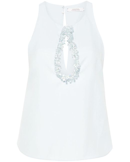 Dorothee Schumacher crystal-embellished blouse