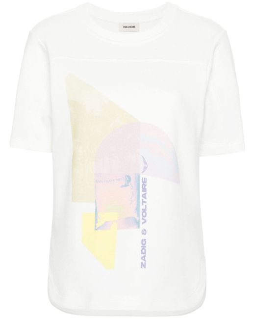 Zadig & Voltaire Bow graphic-print T-shirt