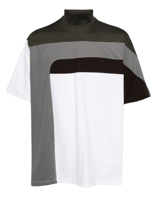 Kolor colour-block jersey T-shirt