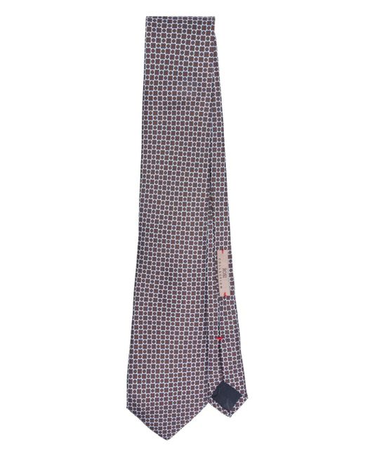 Lady Anne patterned-jacquard tie