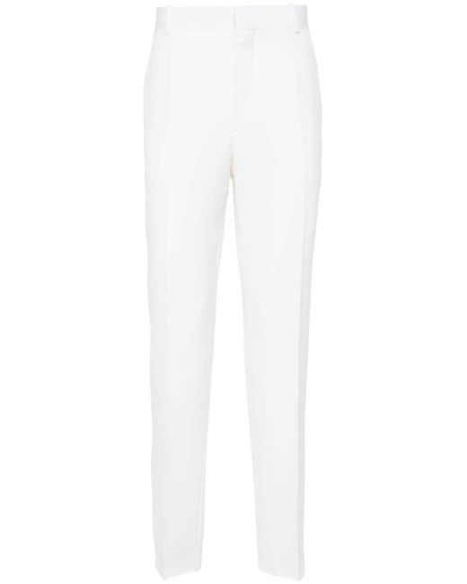Alexander McQueen tapered wool trousers
