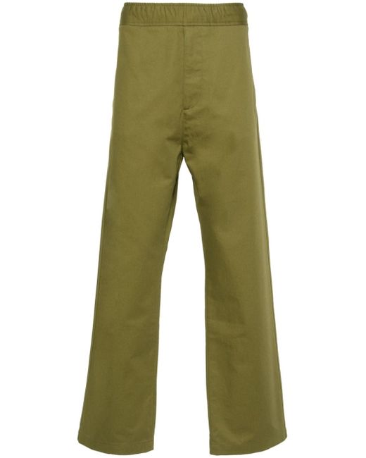 Moncler cropped tapered trousers
