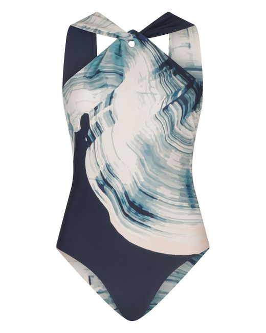 Silvia Tcherassi Alisha abstract-print swimsuit