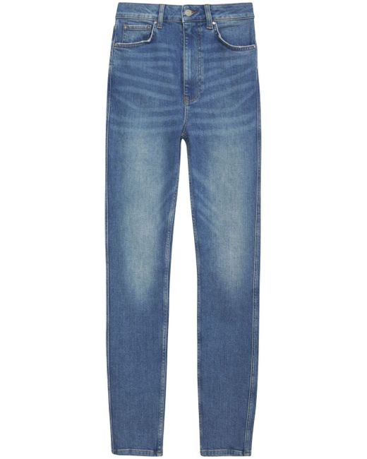 Anine Bing Beck high-rise skinny jeans