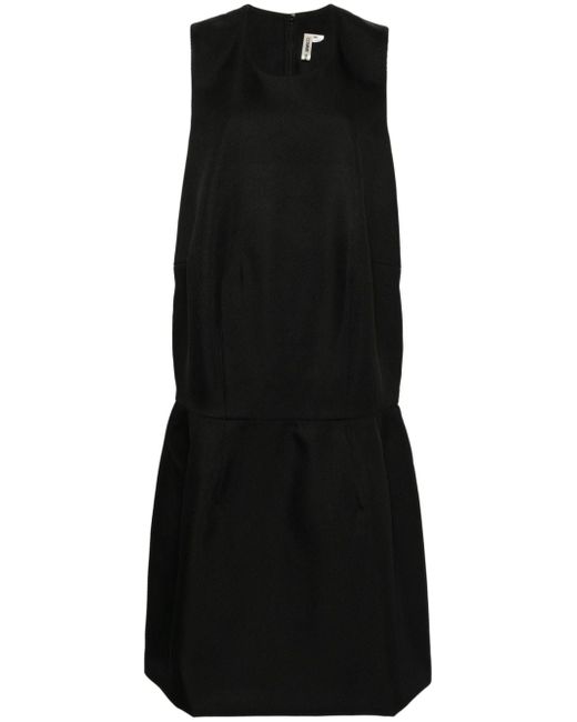 Comme Des Garçons textured-finish sleeveless dress