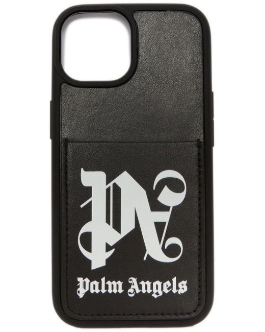 Palm Angels monogram iPhone 15 Pro case
