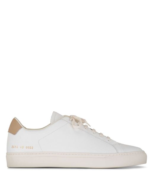 Common Projects leather lace-up sneakers
