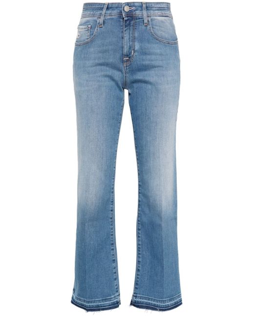 Jacob Cohёn high-rise straight-leg jeans