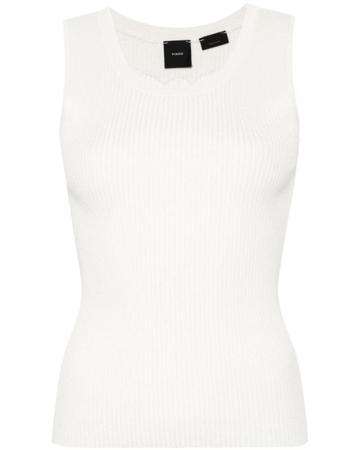 Pinko Love Birds-detailed knitted top