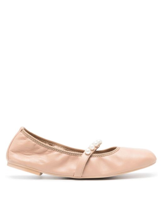 Stuart Weitzman Goldie ballerina shoes