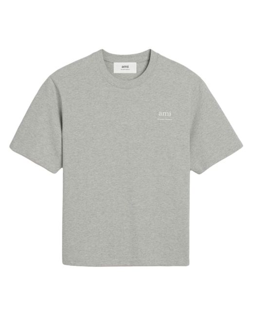 AMI Alexandre Mattiussi logo-print cotton T-shirt