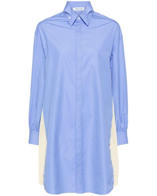 Undercover panelled cotton shirt