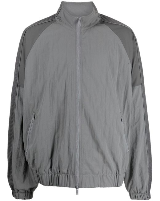 Five Cm panelled high-neck jacket