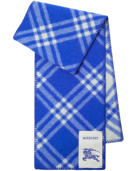 Burberry Check-print scarf