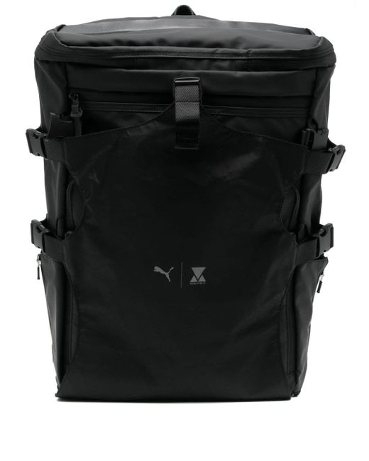 Makavelic x Puma Gold buckled backpack