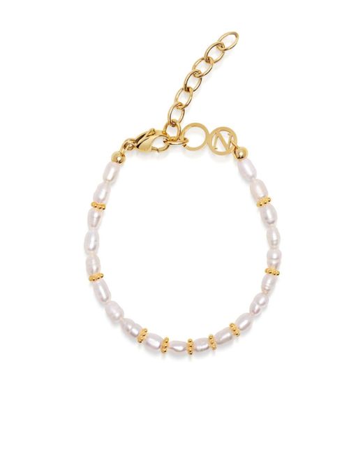 Nialaya Jewelry baroque pearl beaded bracelet
