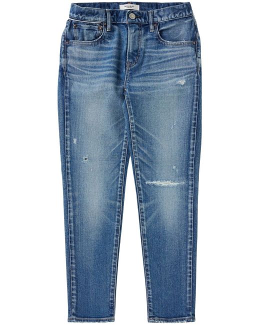 Moussy Vintage Quailtrail low-rise skinny jeans