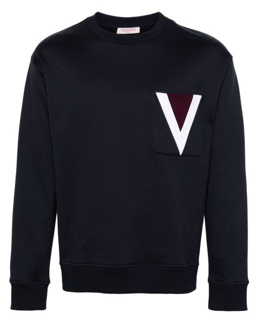 Valentino Garavani VLogo cotton blend sweatshirt