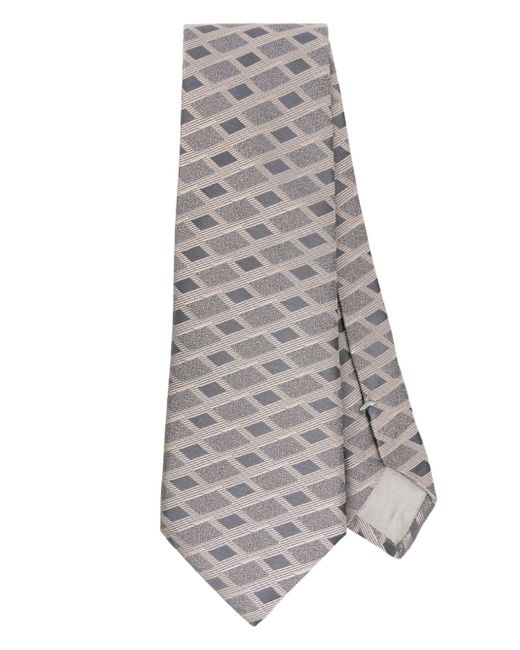 Giorgio Armani pattern-jacquard tie