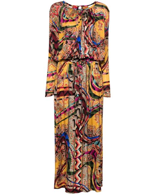 Pierre-Louis Mascia abstract-print dress