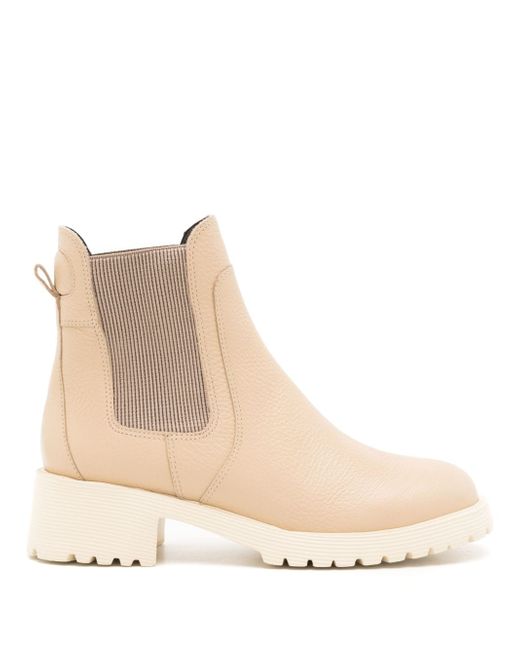 Sarah Chofakian Mirre leather ankle boots