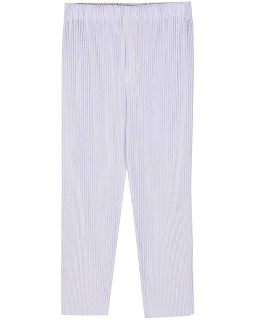 Homme Pliss Issey Miyake MC February pleated trousers