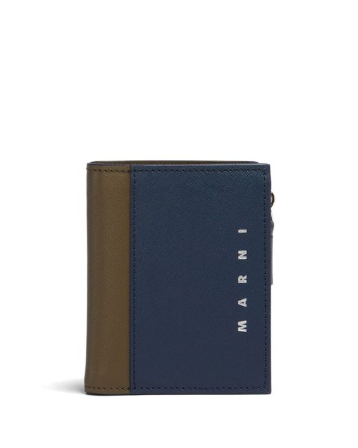 Marni bi-fold leather wallet