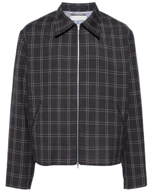 Our Legacy Mini checked shirt jacket
