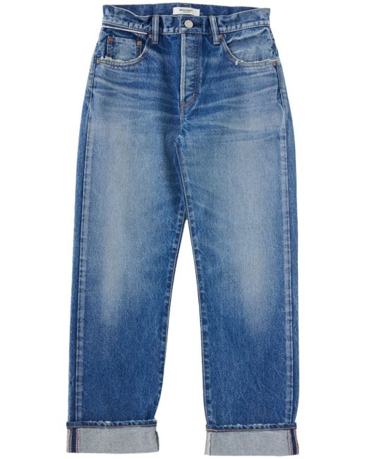Moussy Vintage Foxwood straight-leg jeans