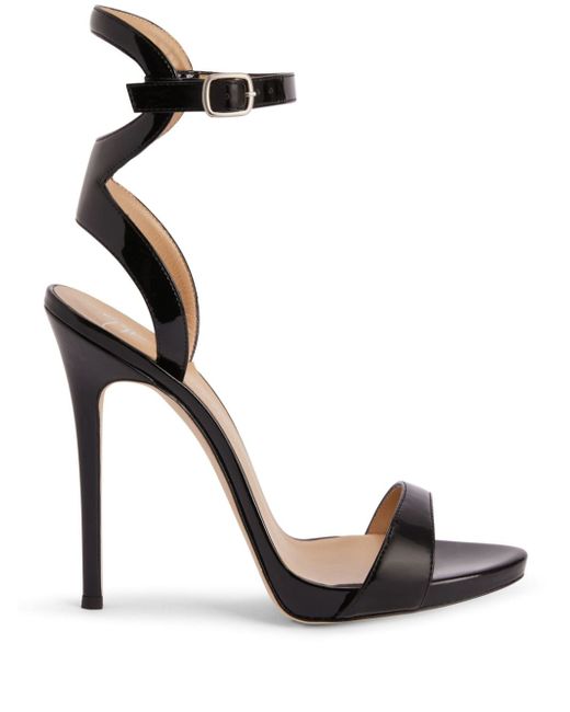 Giuseppe Zanotti Design Gwyneth 120mm leather stiletto sandals