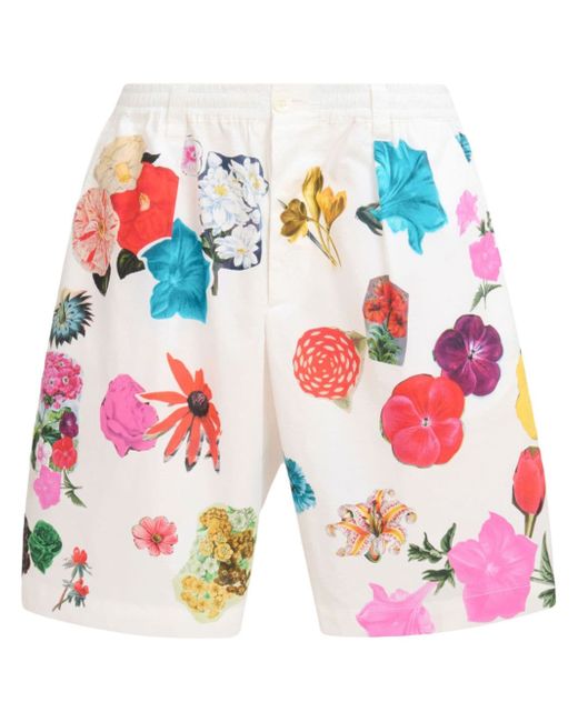 Marni floral-print shorts
