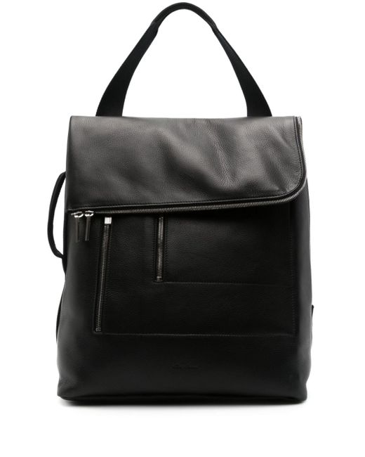 Rick Owens Cargo grained leather backpack