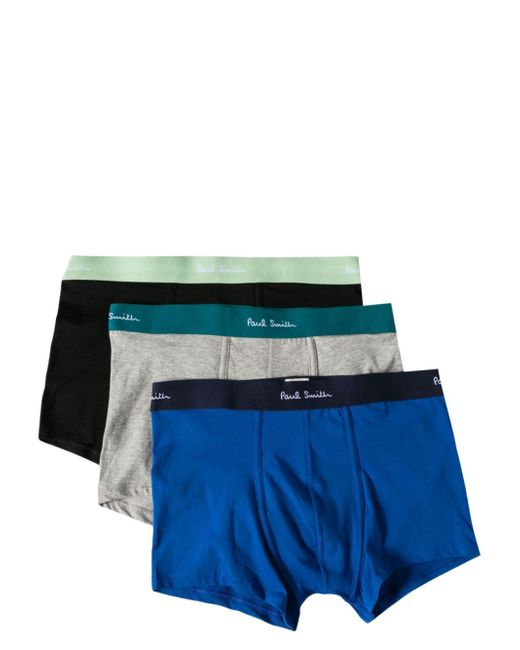 Paul Smith logo-waistband boxers pack of three