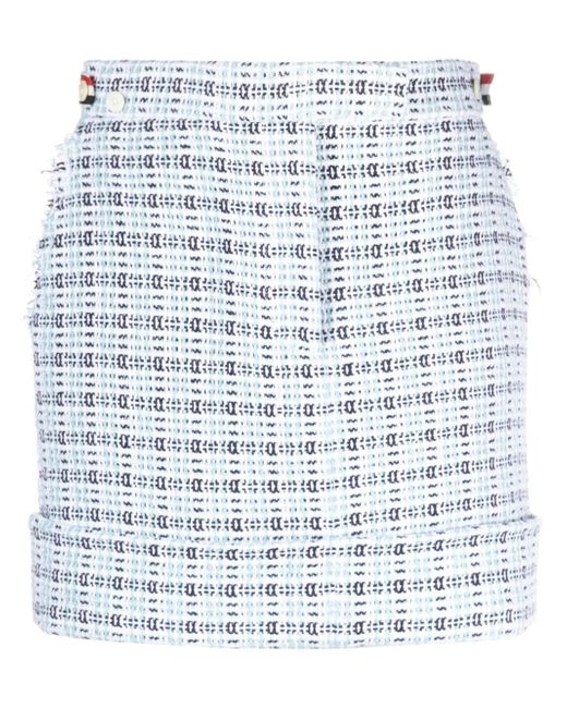 Thom Browne high-waisted tweed skirt