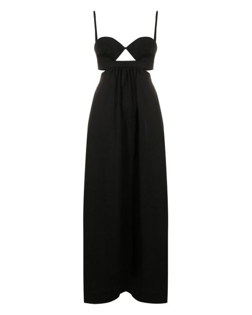 Adriana Degreas sweetheart-neck cut-out dress